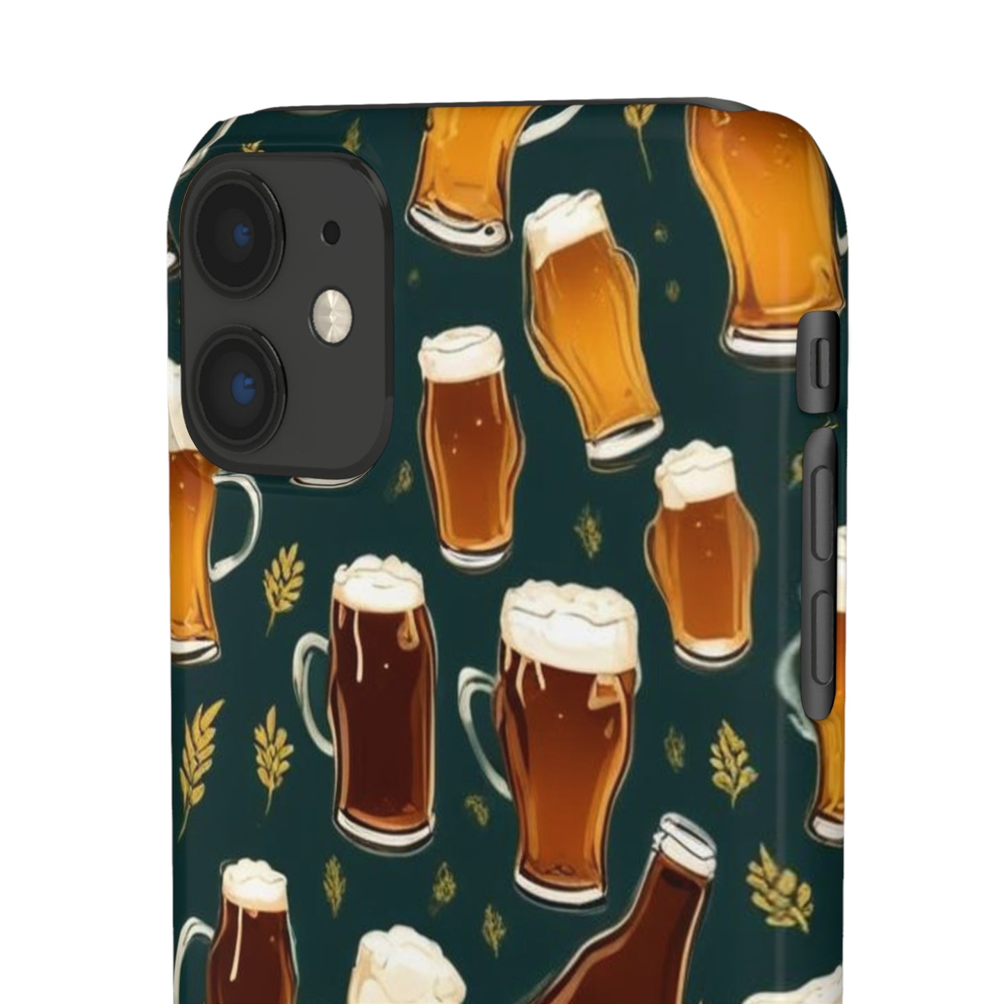 Beer Pattern Snap Cases