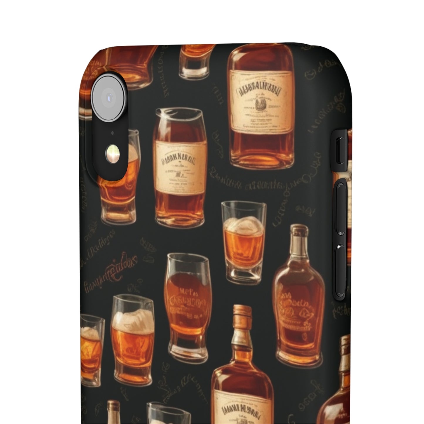 Whiskey Pattern Snap Cases