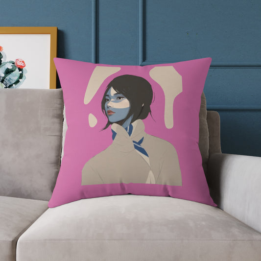 Angeline  Poly Canvas Pillow