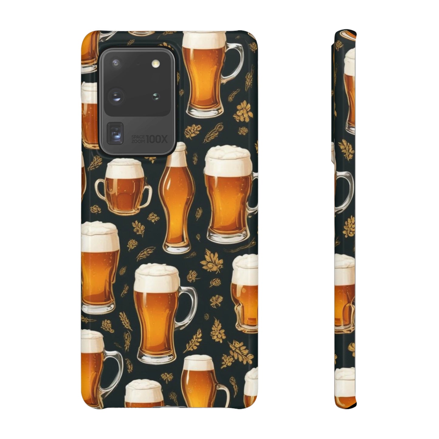 Beer Pattern Snap Cases