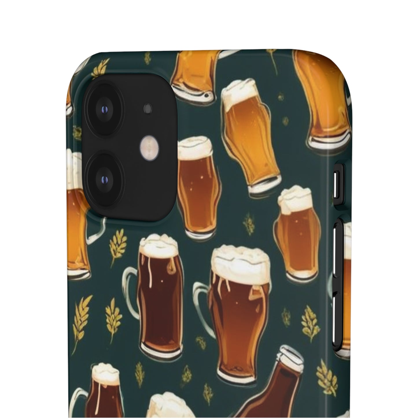 Beer Pattern Snap Cases