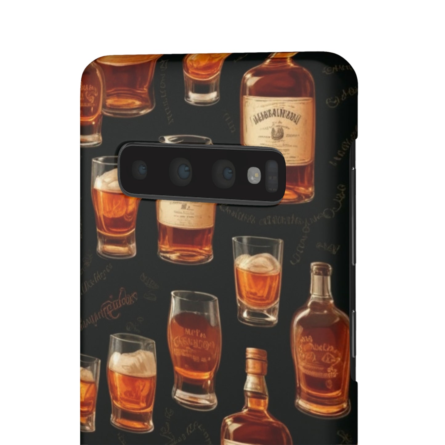 Whiskey Pattern Snap Cases