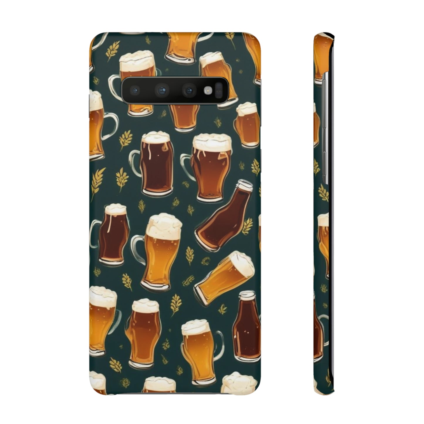 Beer Pattern Snap Cases