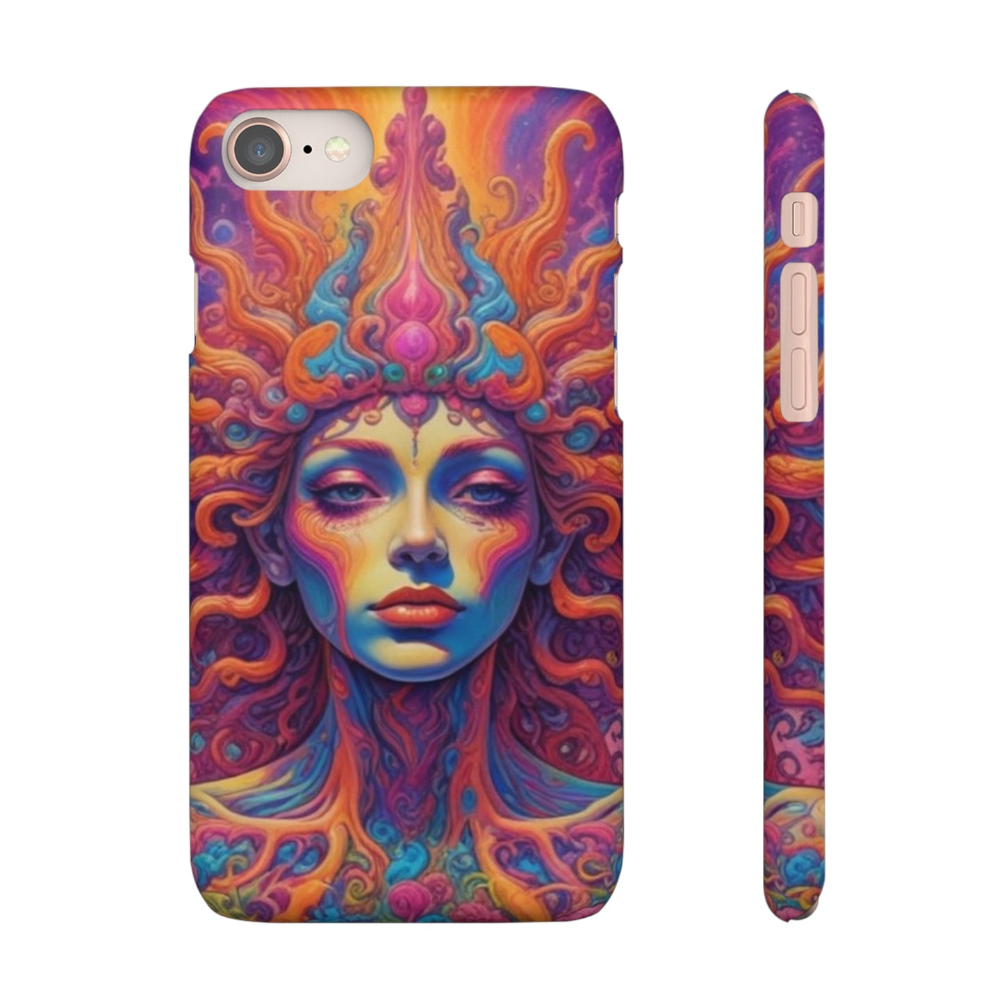 Trippy Pattern Snap Cases