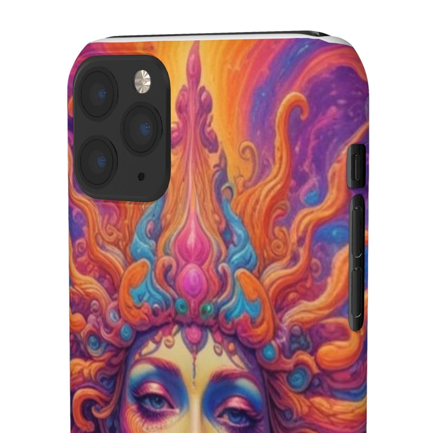 Trippy Pattern Snap Cases