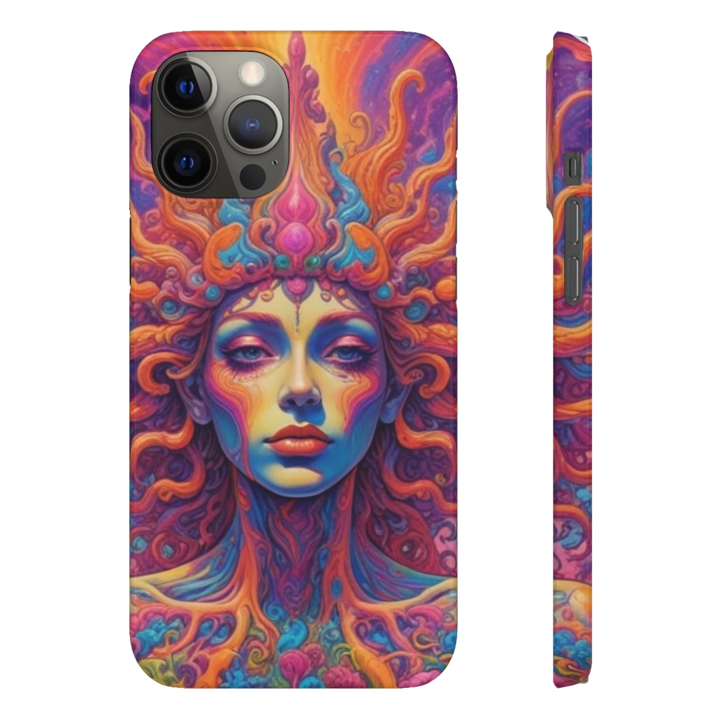 Trippy Pattern Snap Cases