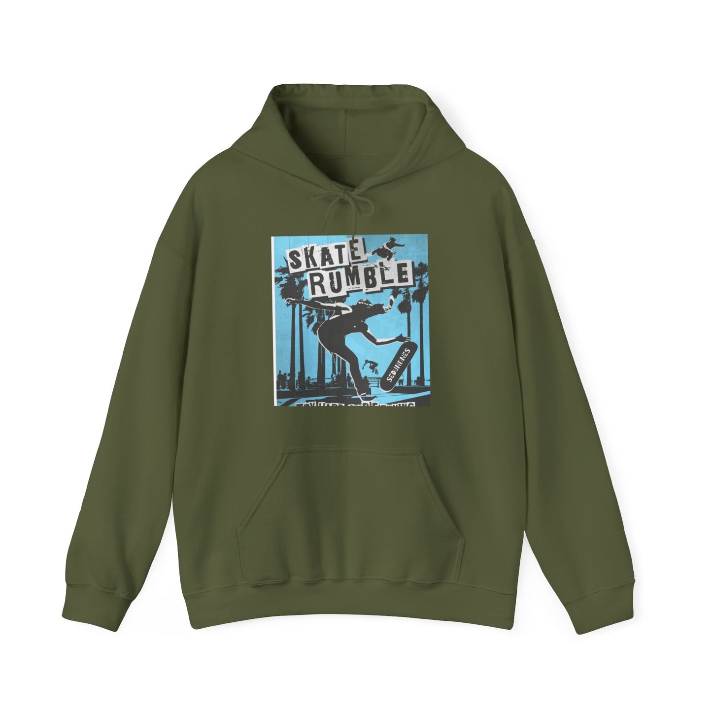 Skate rumble Unisex Heavy Blend™ Hooded Sweatshirt