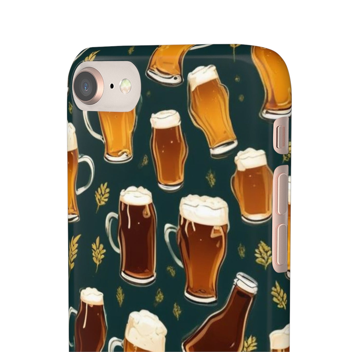Beer Pattern Snap Cases