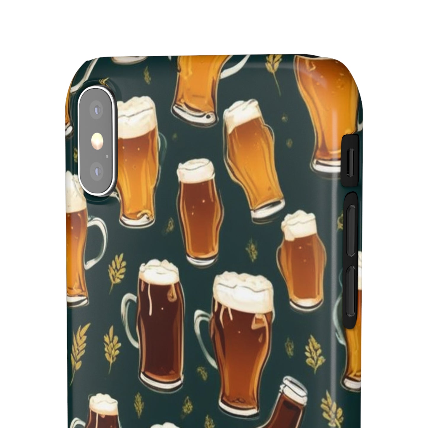 Beer Pattern Snap Cases