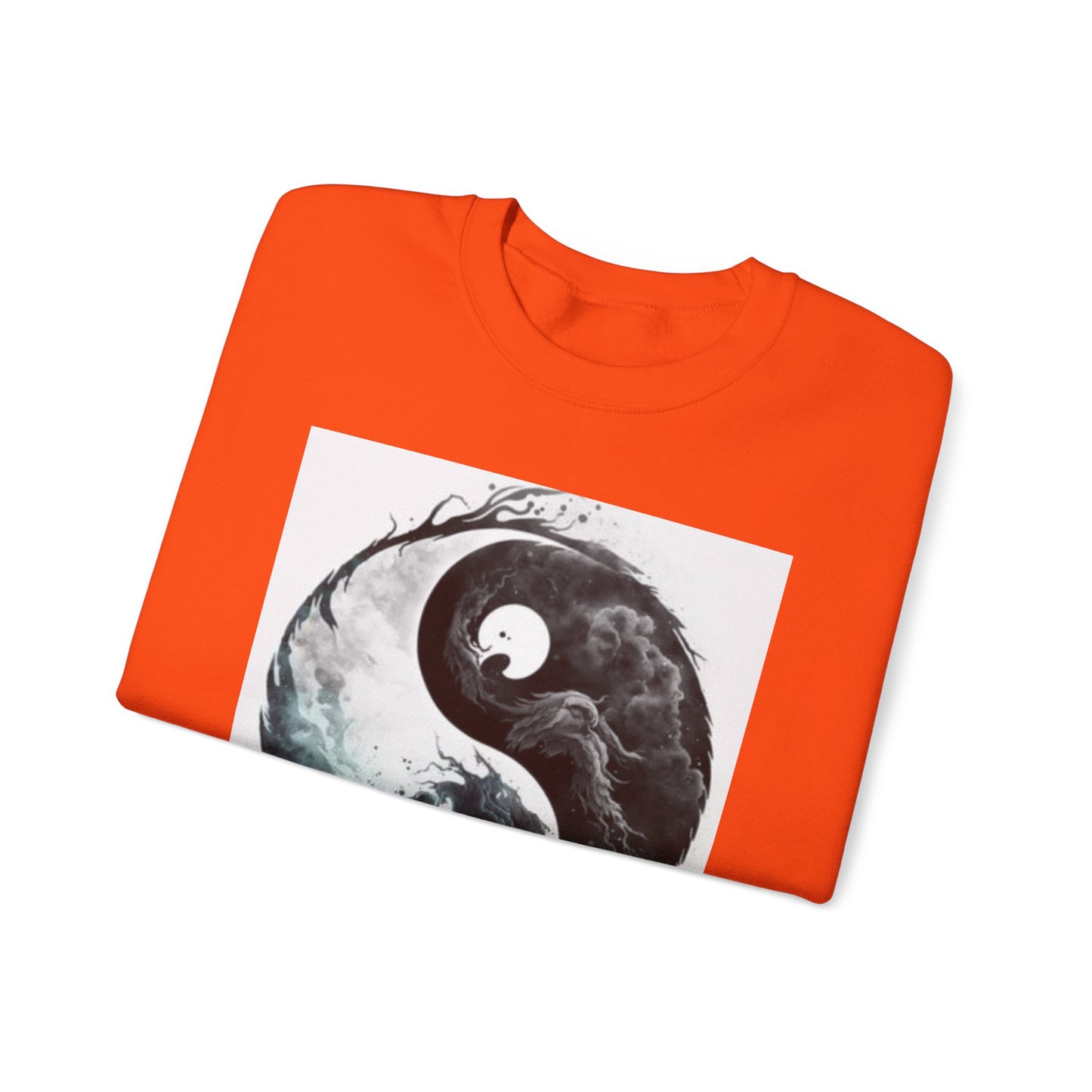 Ying Yang Unisex Heavy Blend™ Crewneck Sweatshirt
