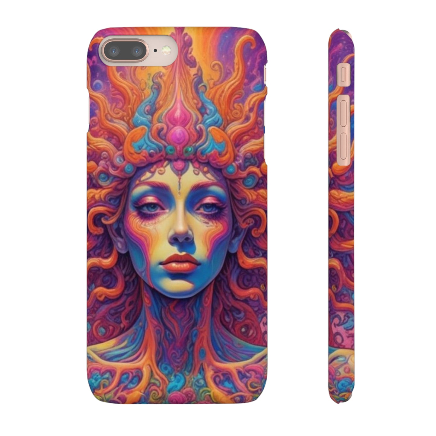 Trippy Pattern Snap Cases