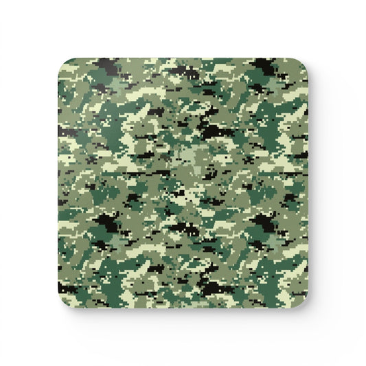 Army Corkwood Coaster Set