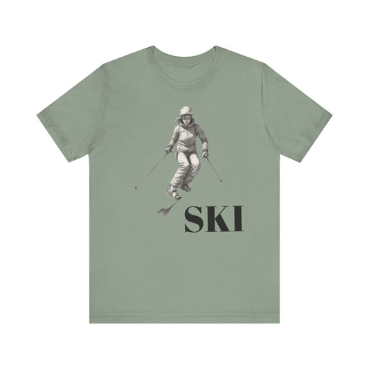 Skiing Jersey Short Sleeve Tee