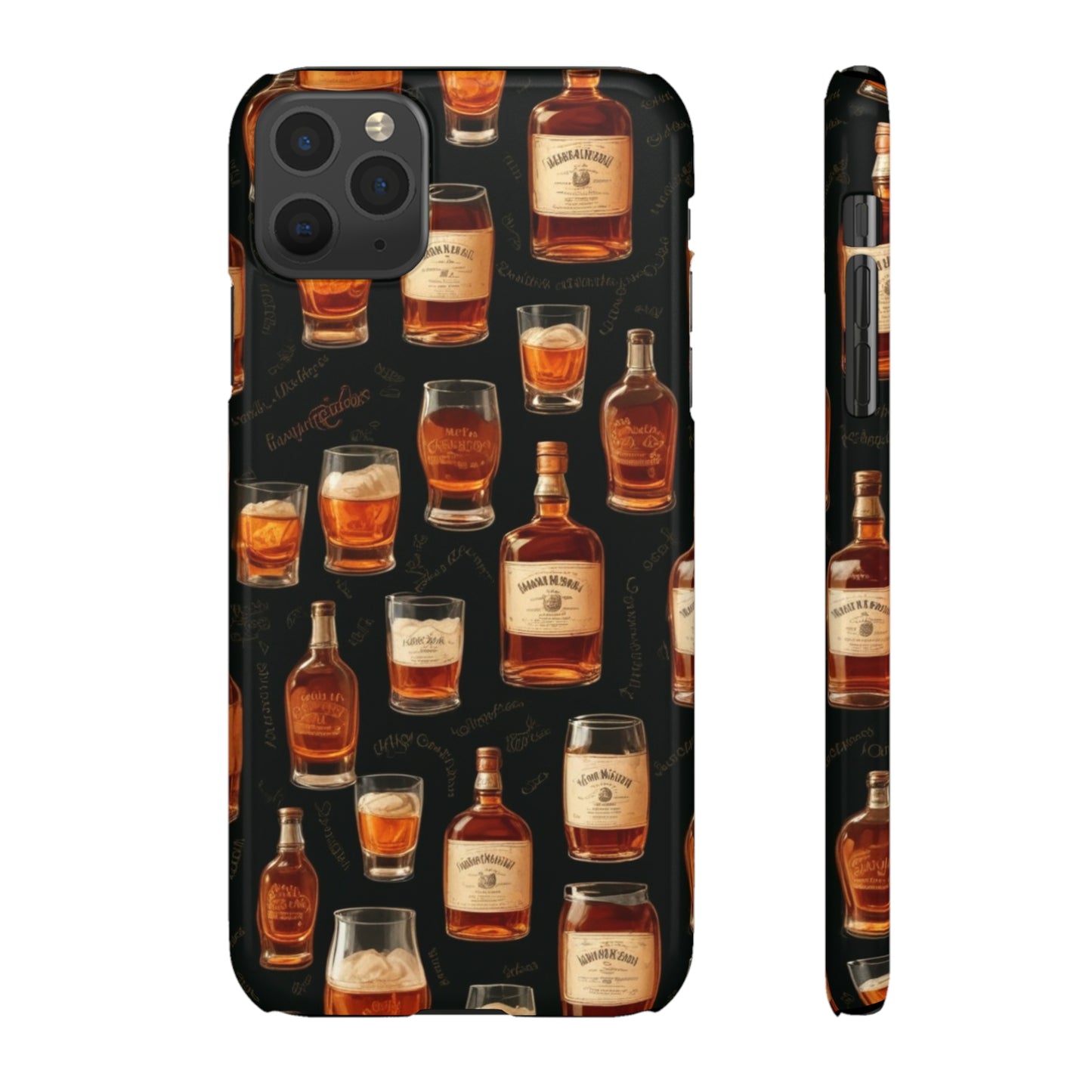 Whiskey Pattern Snap Cases