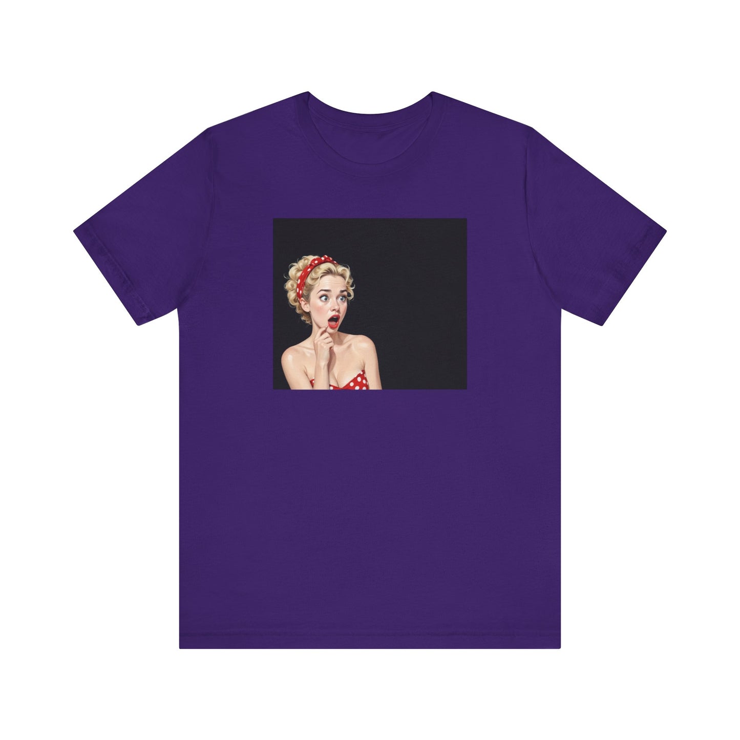 What Unisex  Jersey Short Sleeve Tee