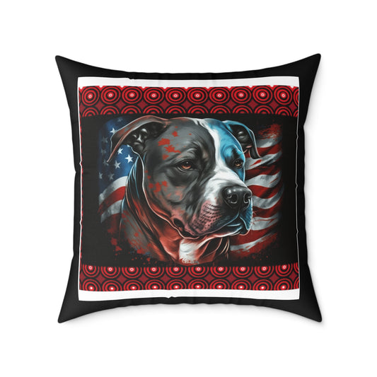 Square Poly Canvas Pillow