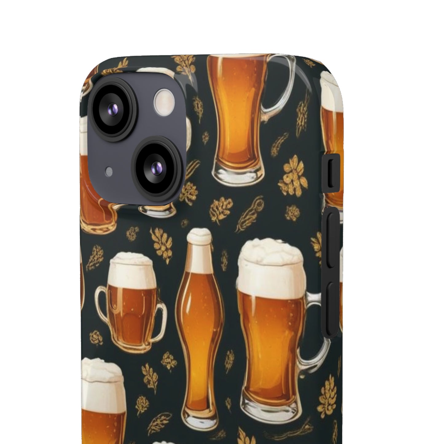 Beer Pattern Snap Cases