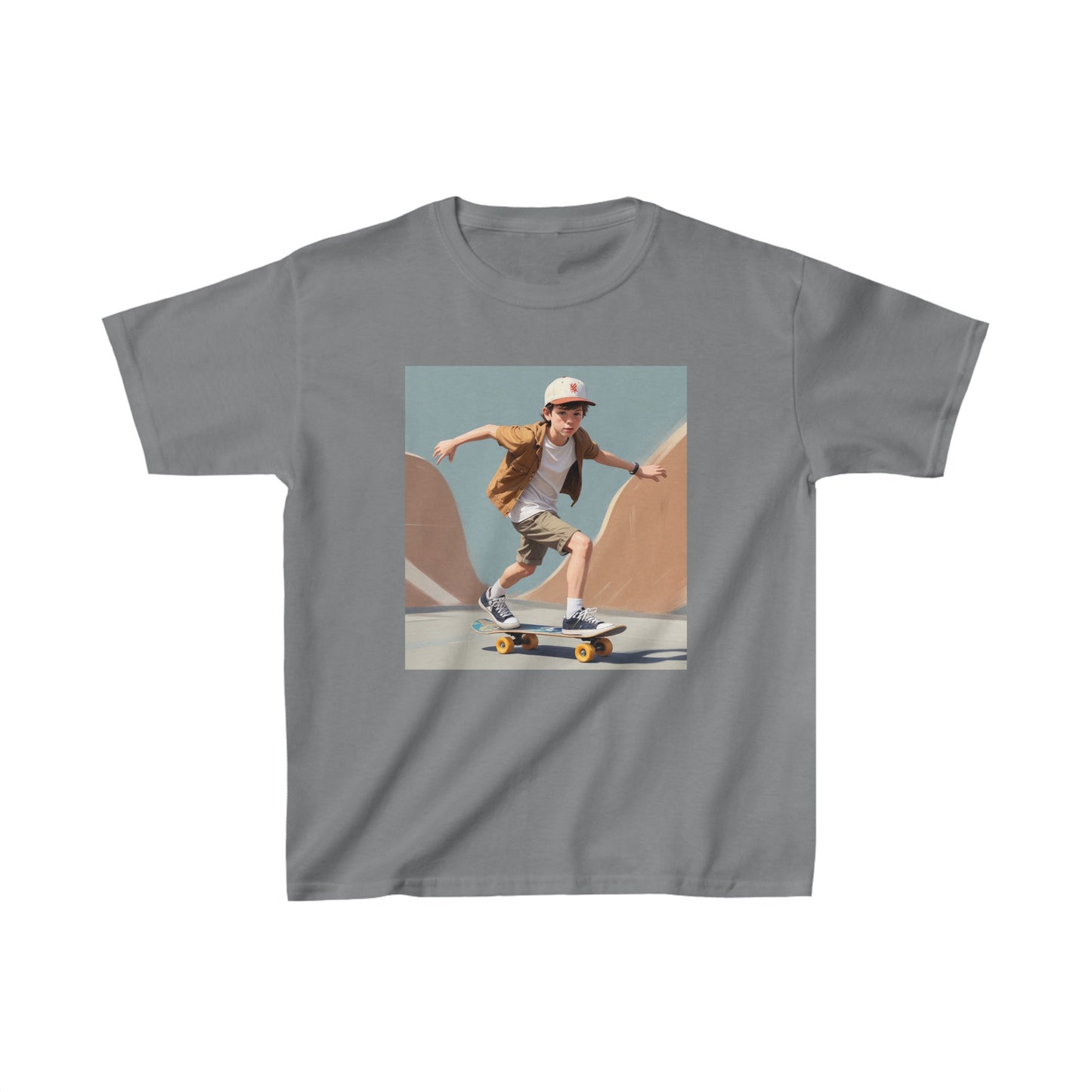 Skater Boy Kids Heavy Cotton™ Tee