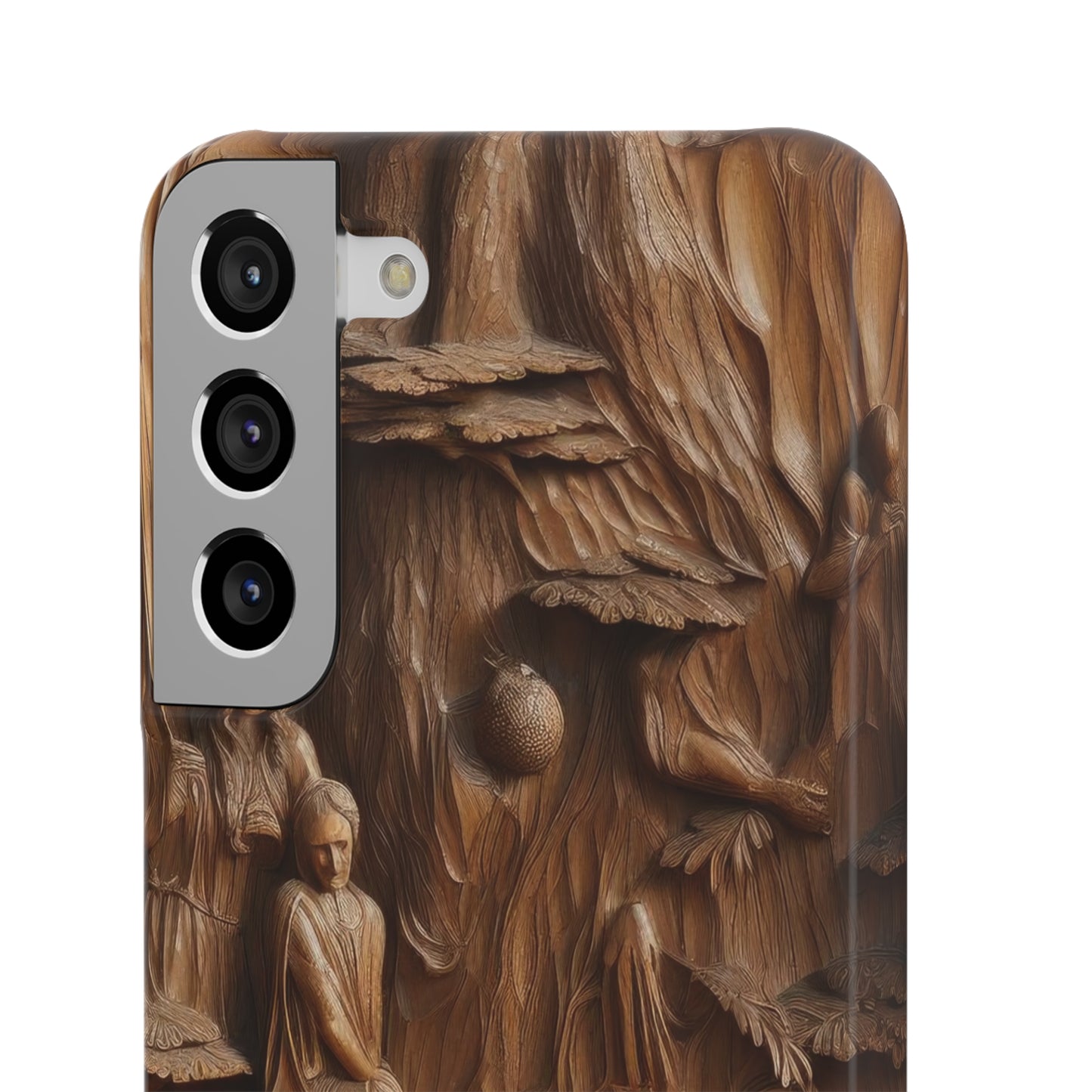 Biblical , Spiritual Carved Wood Phone cover Snap Cases .