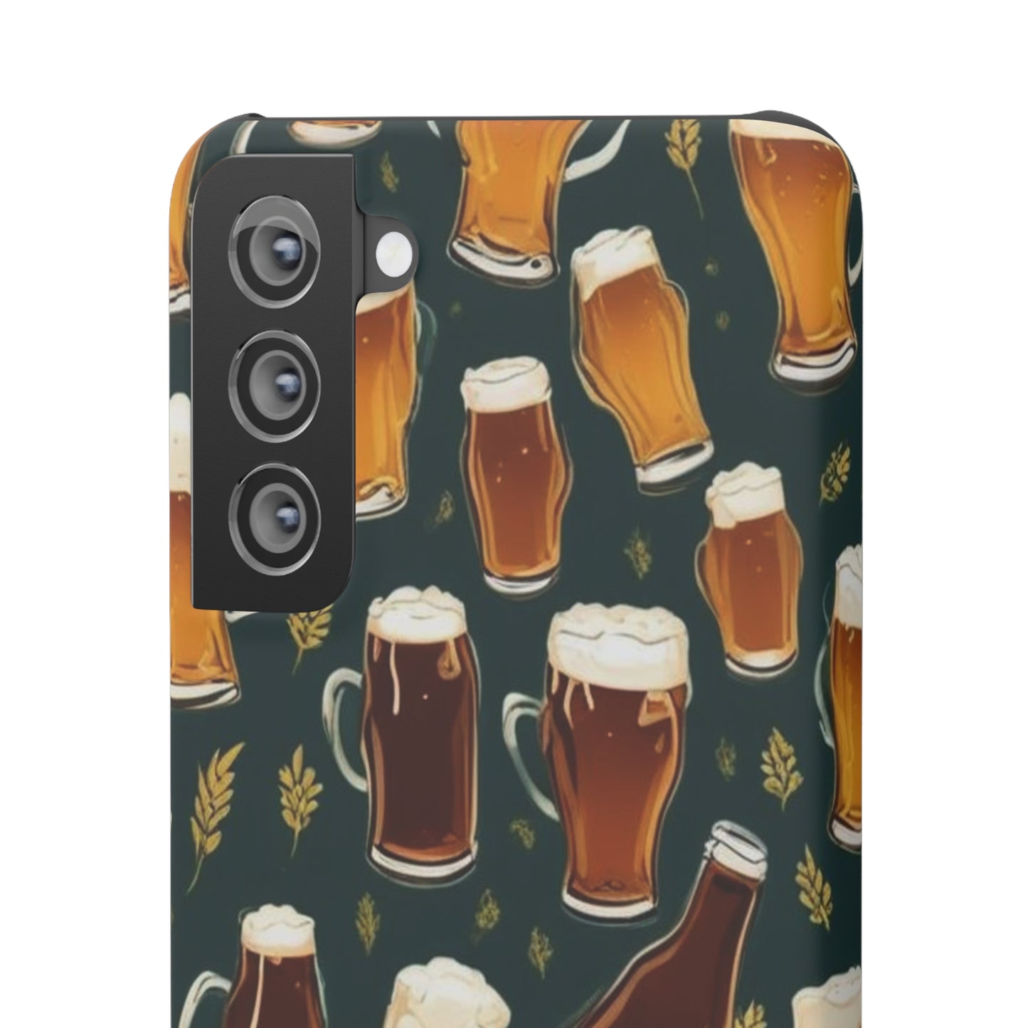 Beer Pattern Snap Cases