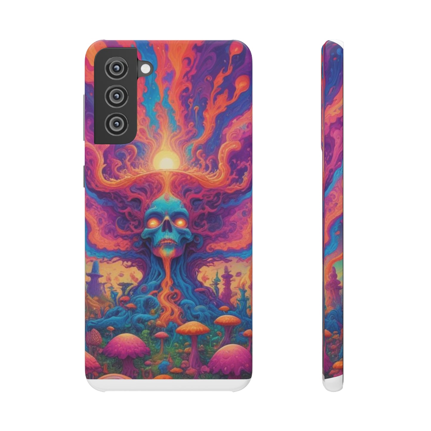 Trippy Pattern Snap Cases