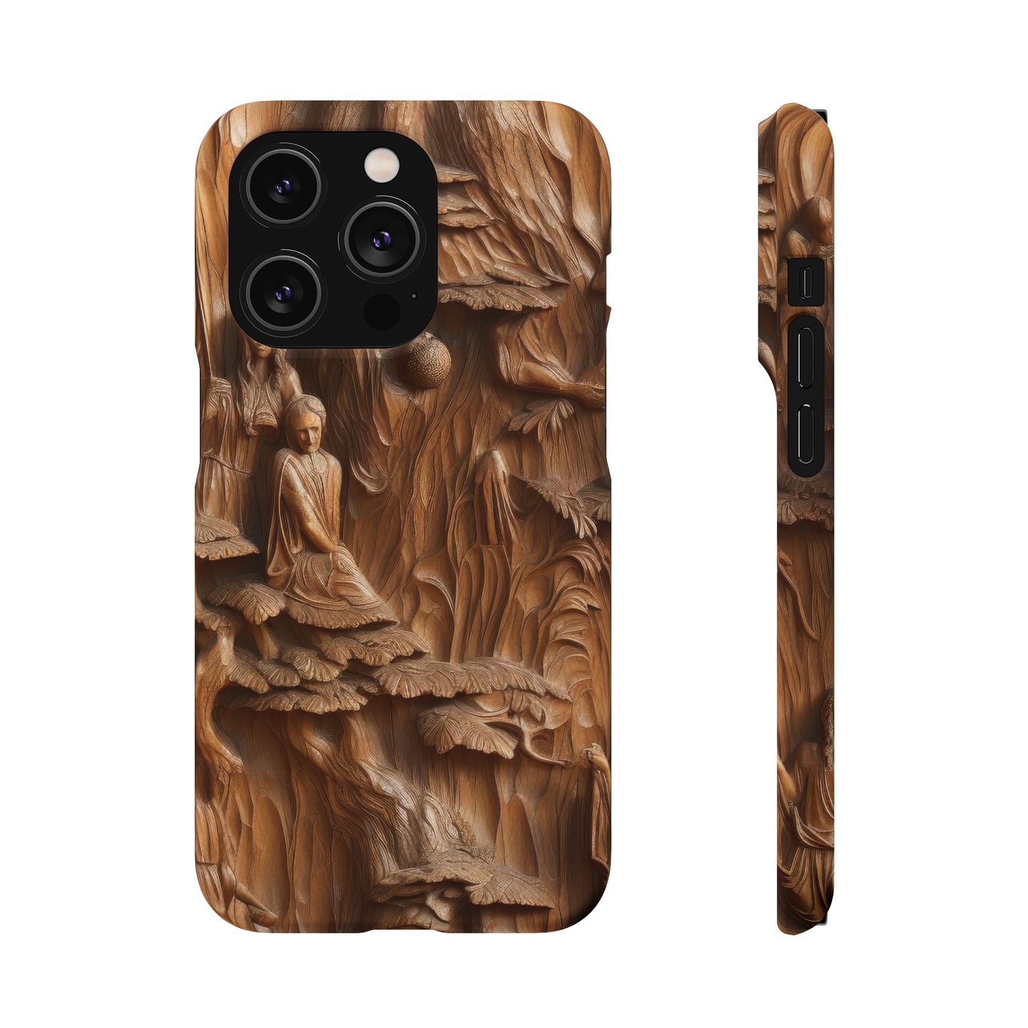 Biblical , Spiritual Carved Wood Phone cover Snap Cases .