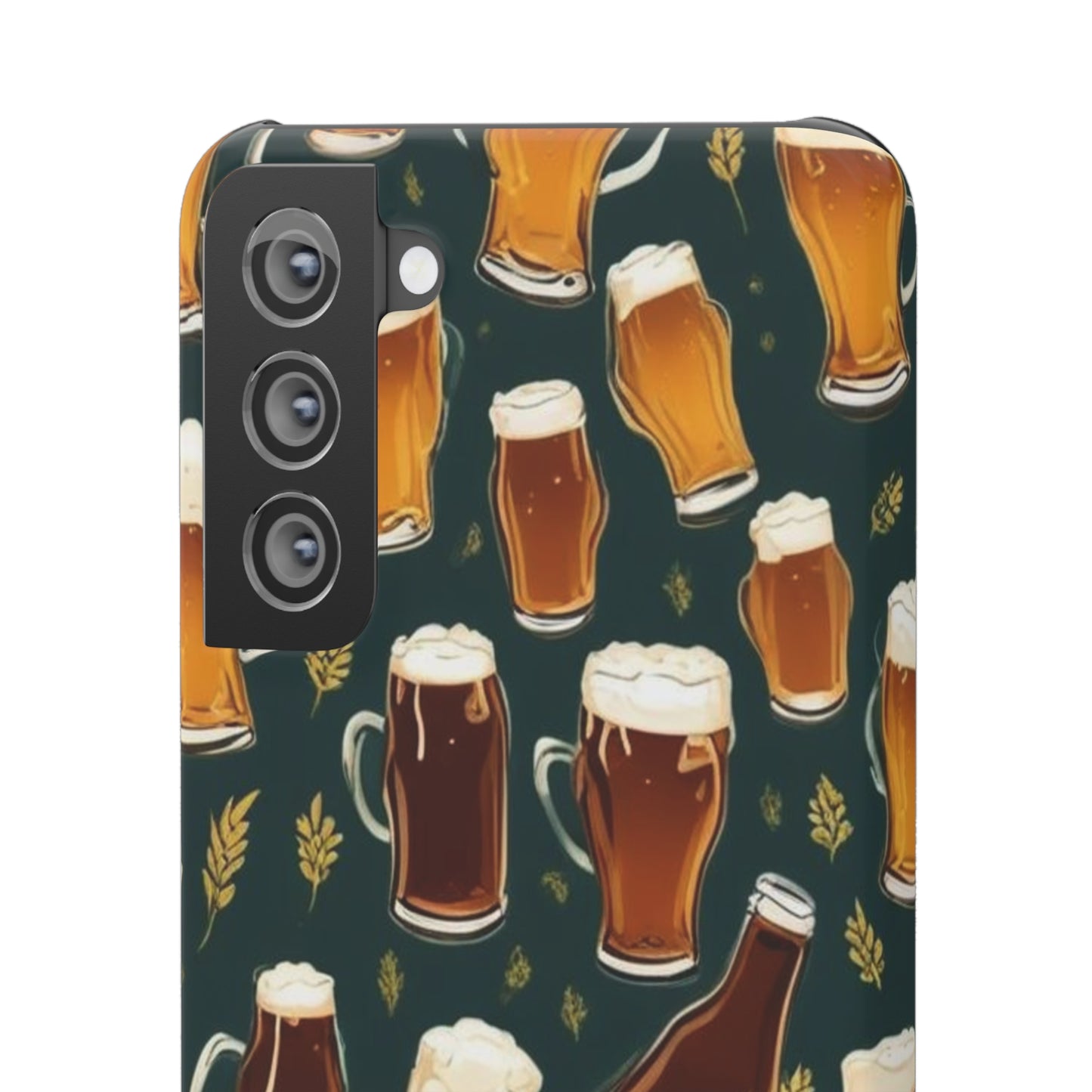 Beer Pattern Snap Cases