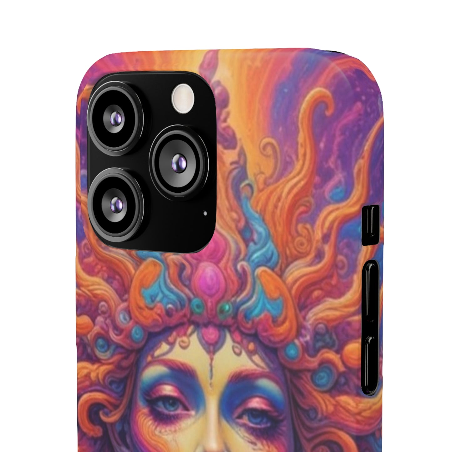 Trippy Pattern Snap Cases