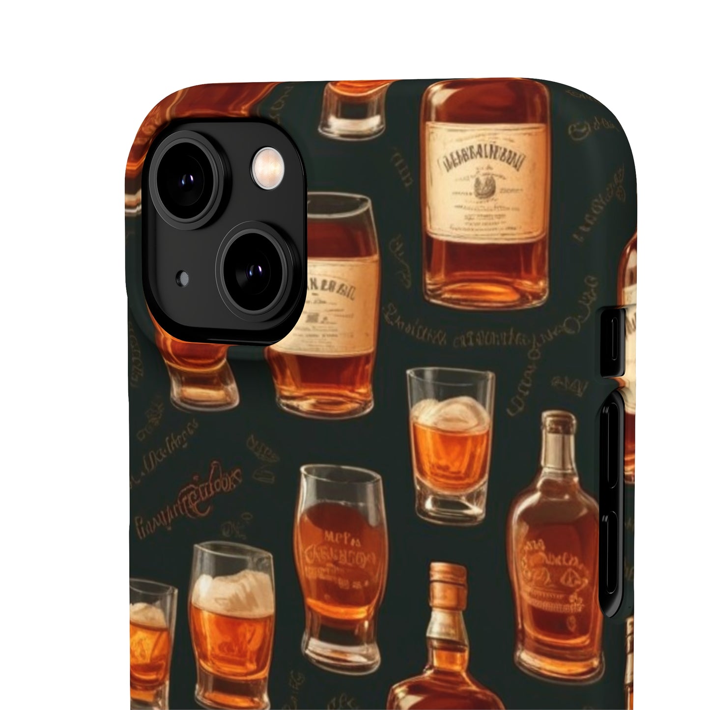 Whiskey Pattern Snap Cases