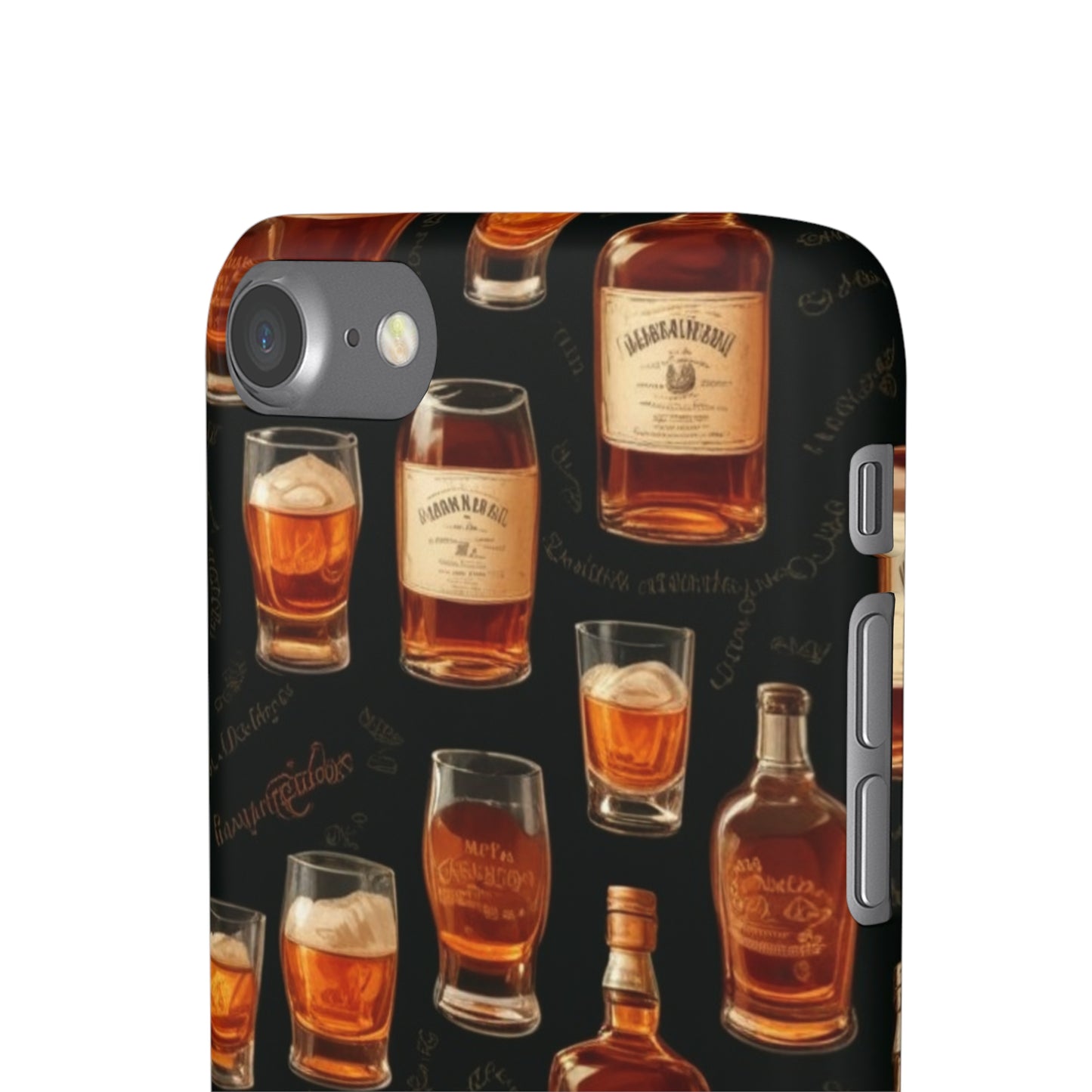 Whiskey Pattern Snap Cases