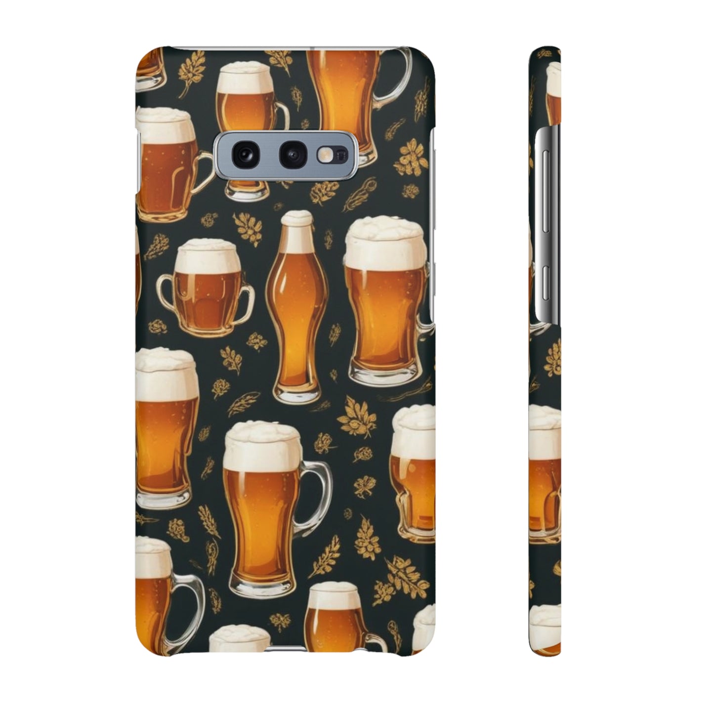 Beer Pattern Snap Cases