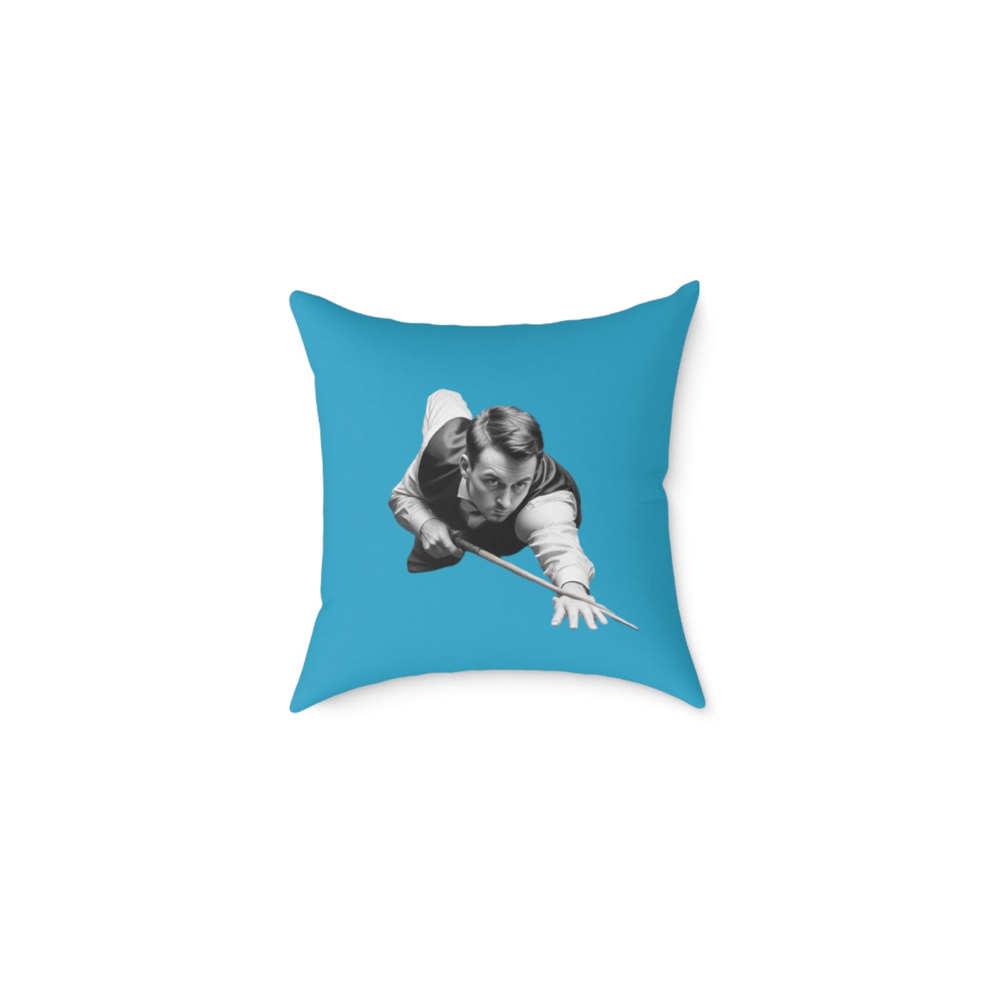Snooker Square Poly Canvas Pillow