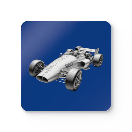 Racing Car  Corkwood Coaster Set