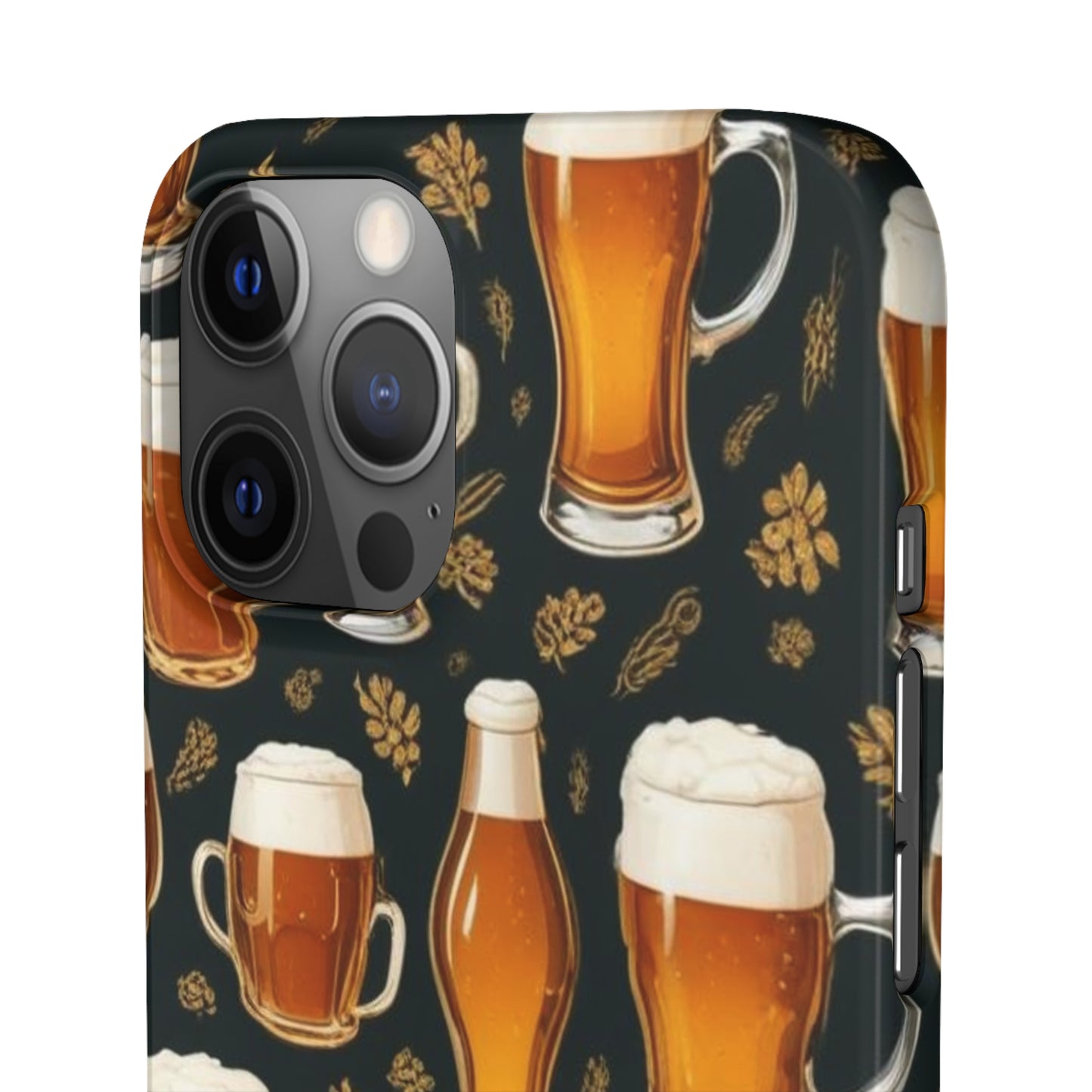 Beer Pattern Snap Cases