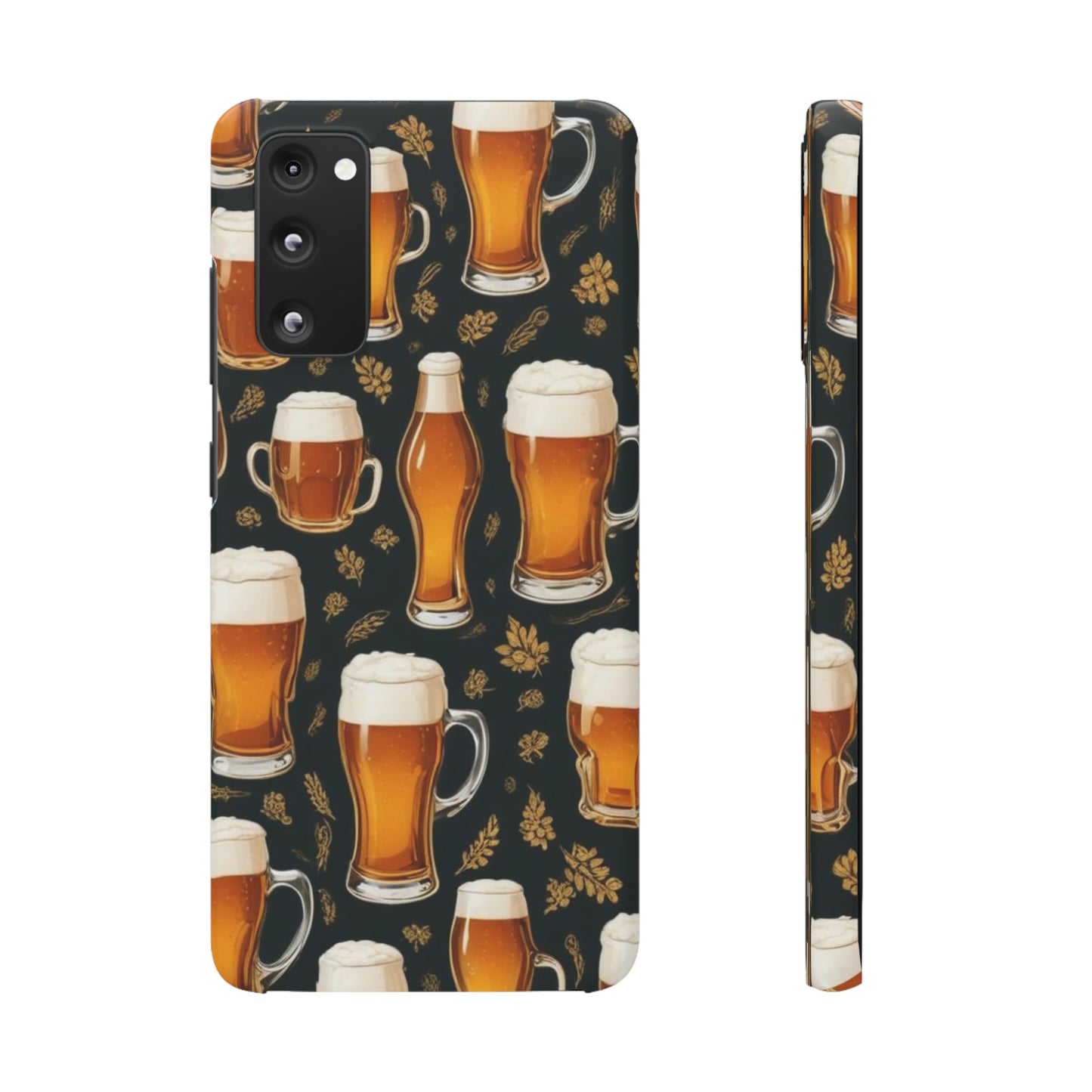 Beer Pattern Snap Cases