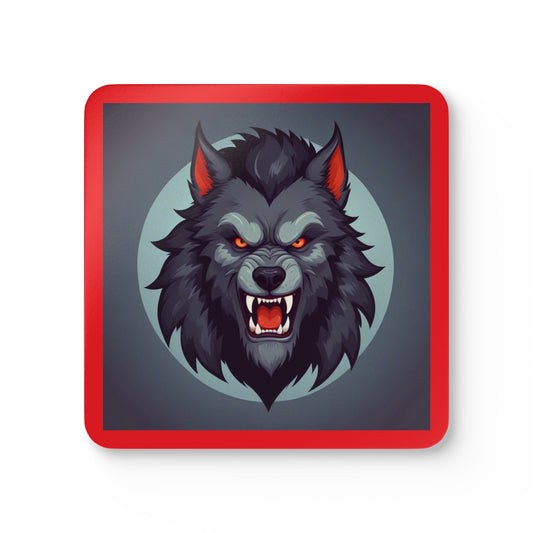 Werewolf Corkwood Coaster Set