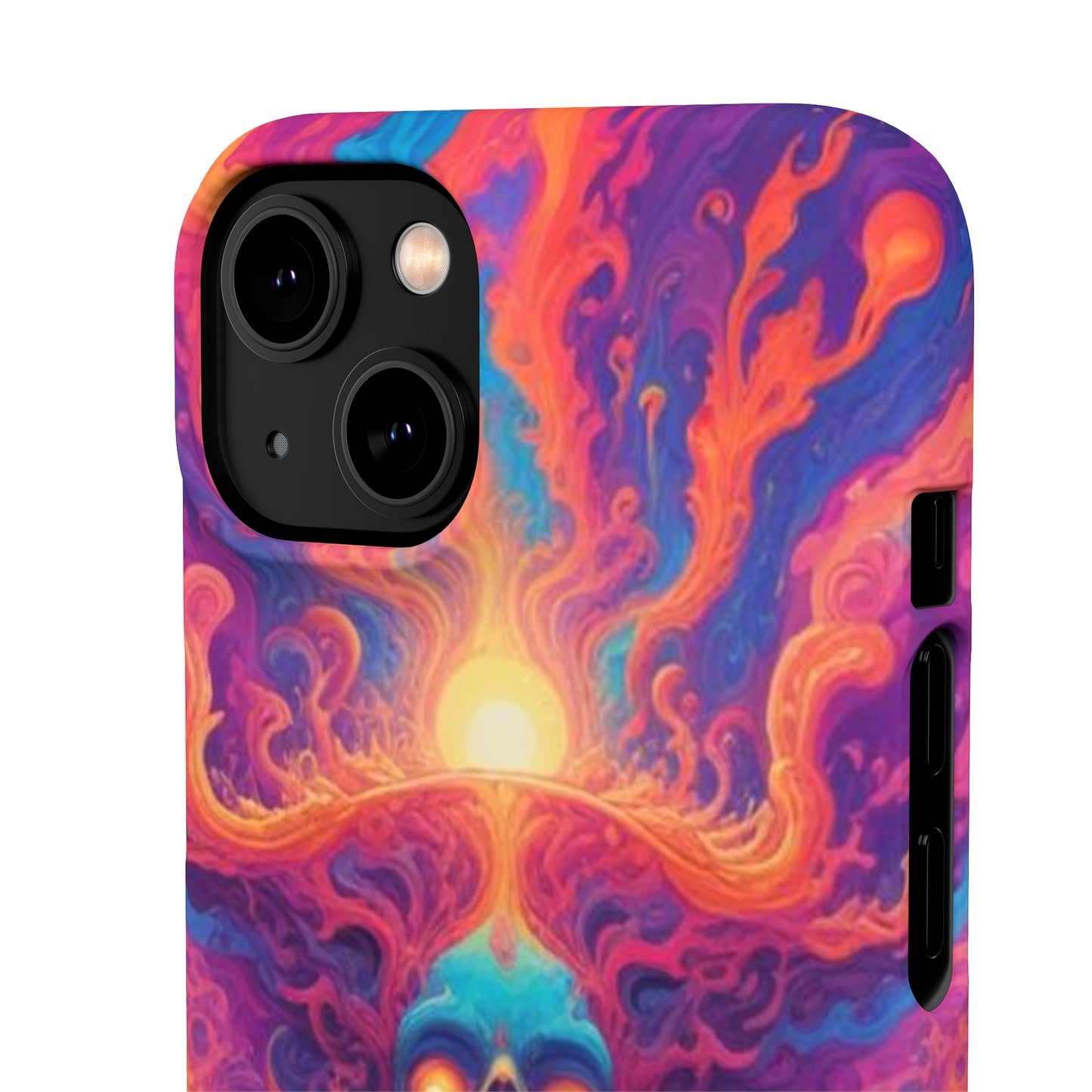 Trippy Pattern Snap Cases
