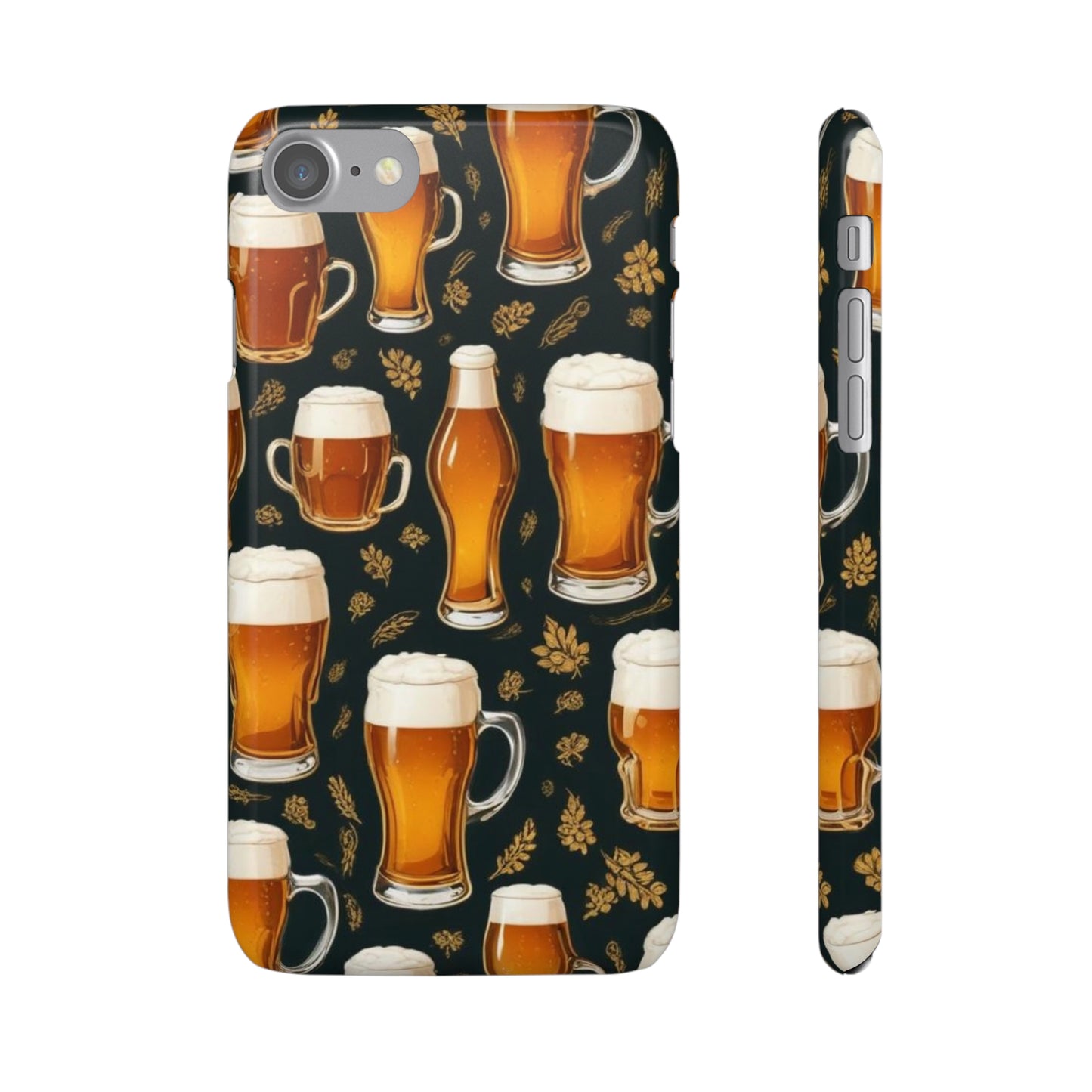 Beer Pattern Snap Cases