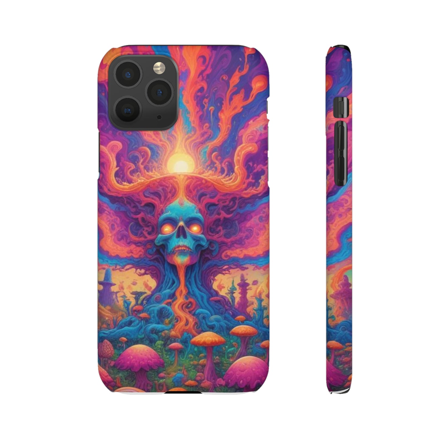 Trippy Pattern Snap Cases