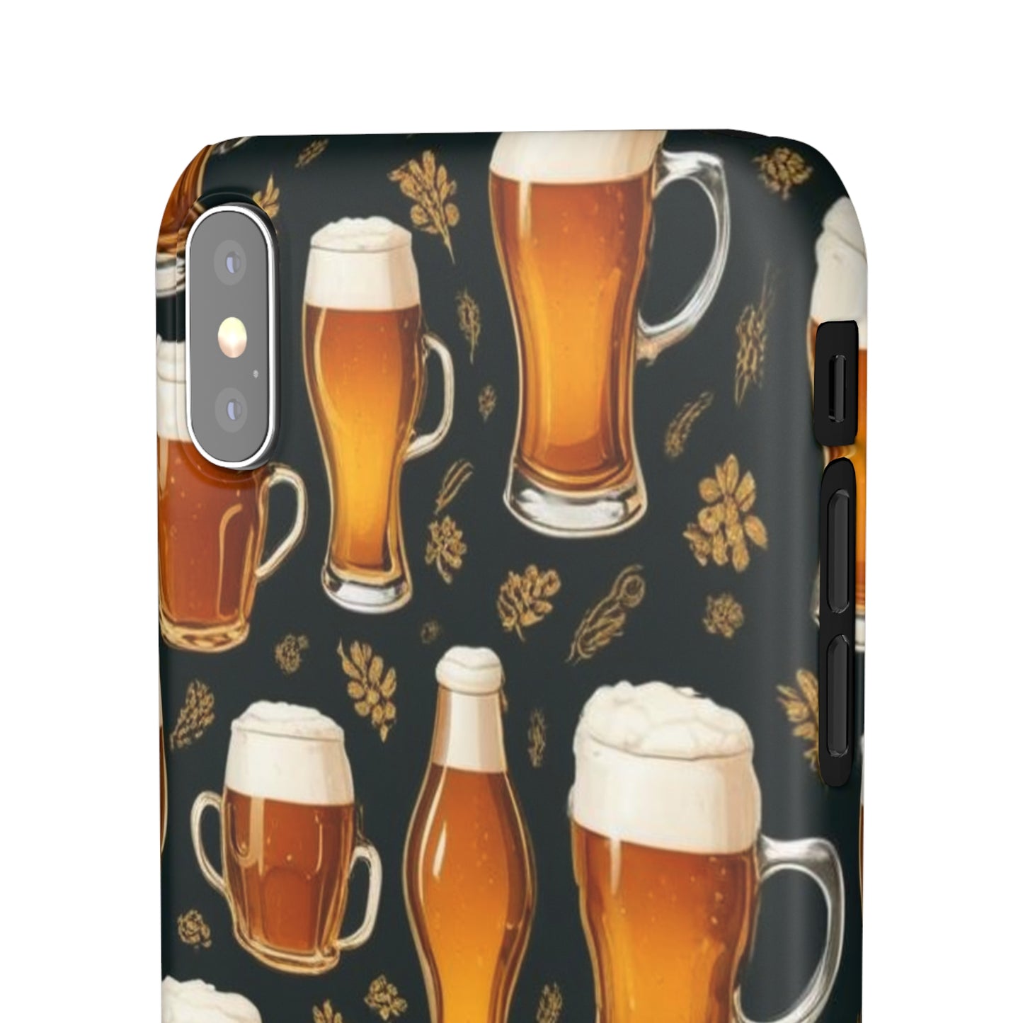 Beer Pattern Snap Cases