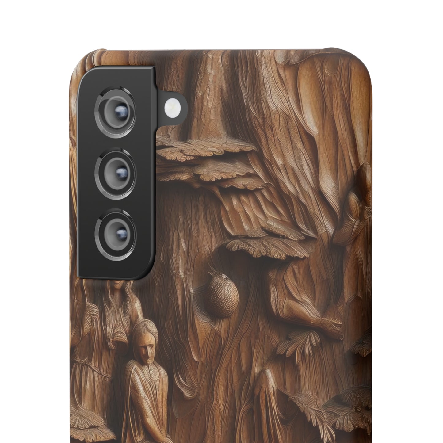 Biblical , Spiritual Carved Wood Phone cover Snap Cases .