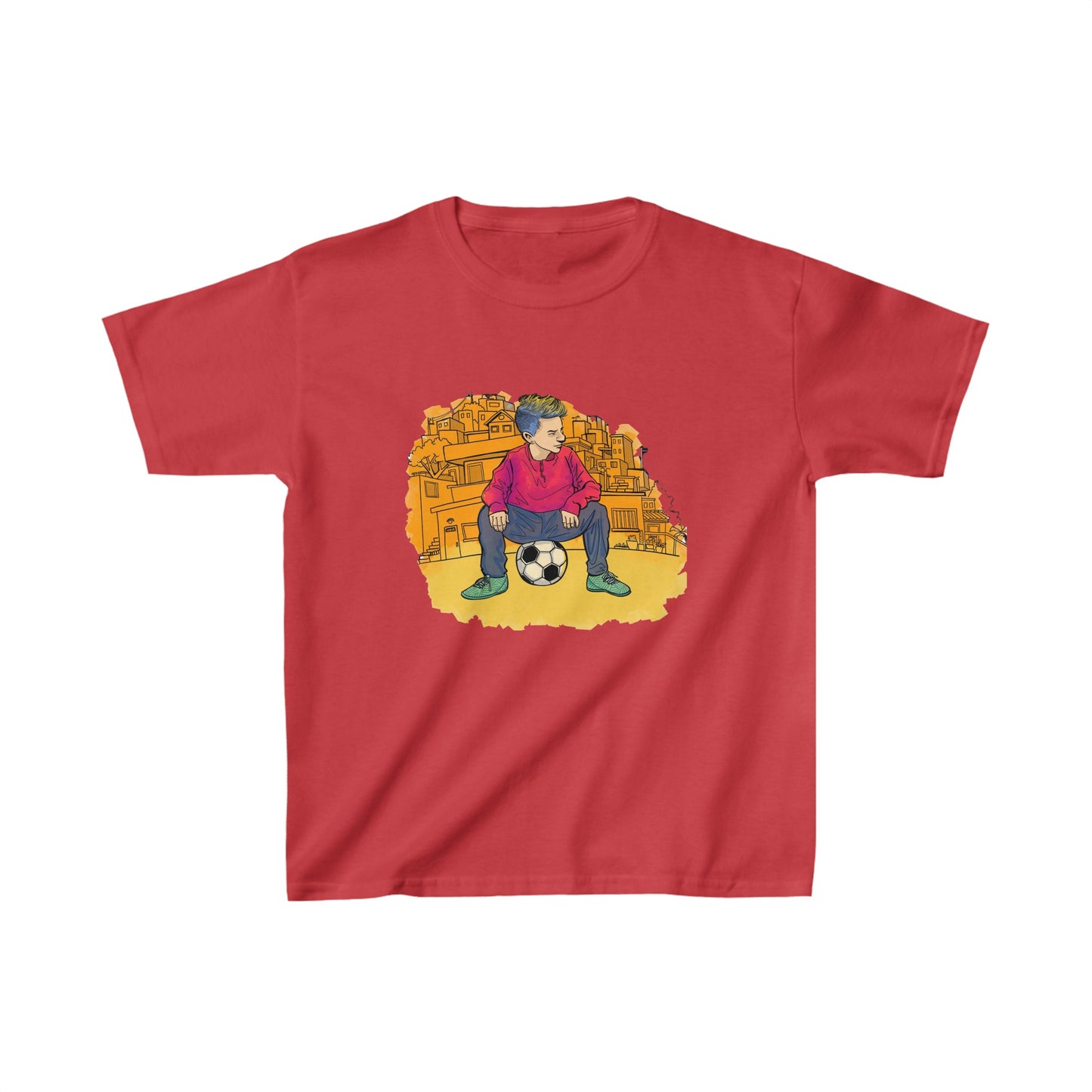 Football player team football season Kids Tee boys