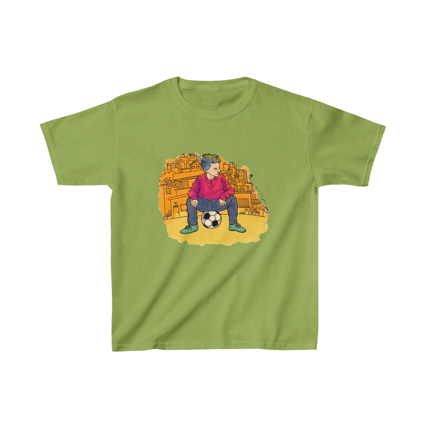 Football player team football season Kids Tee boys