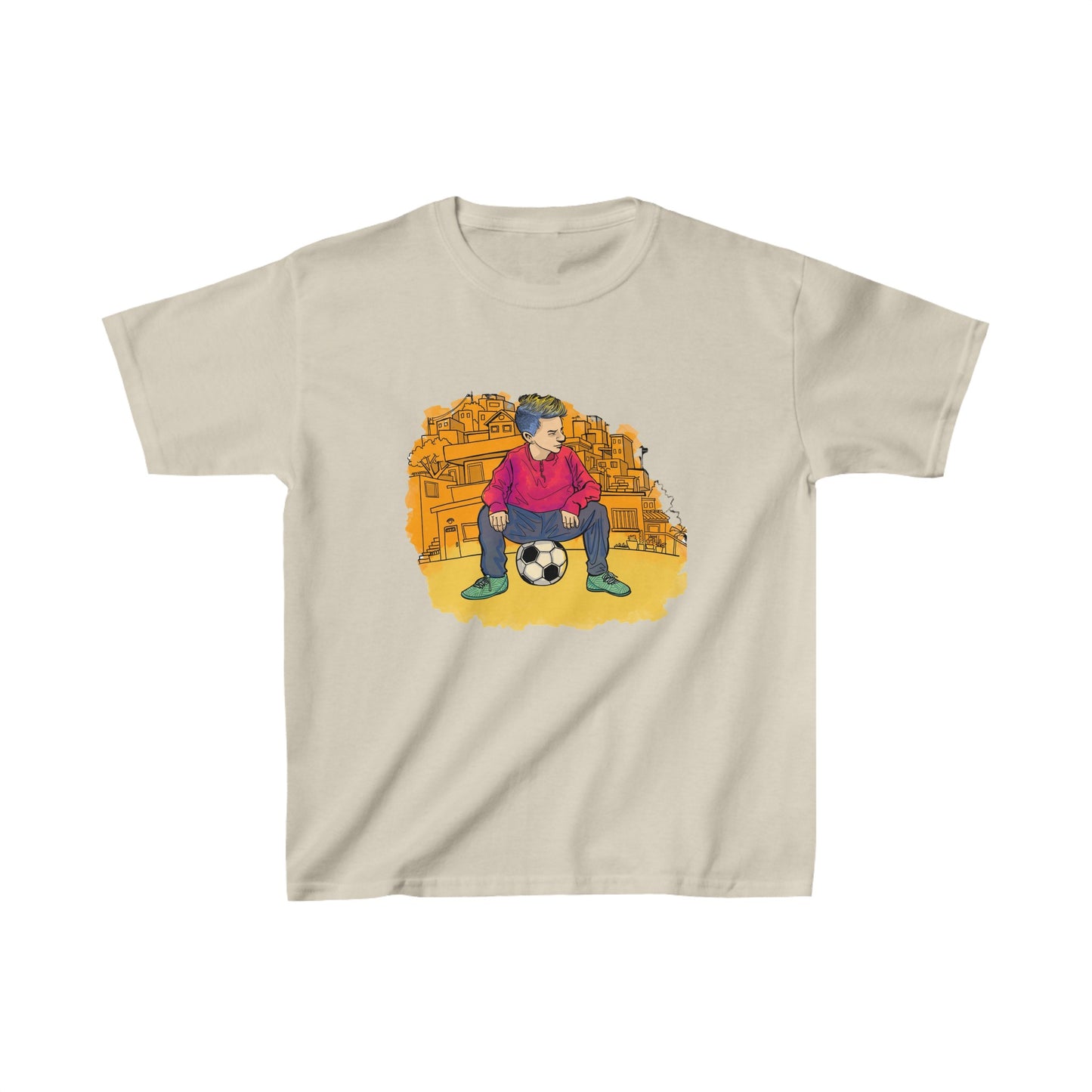 Football player team football season Kids Tee boys