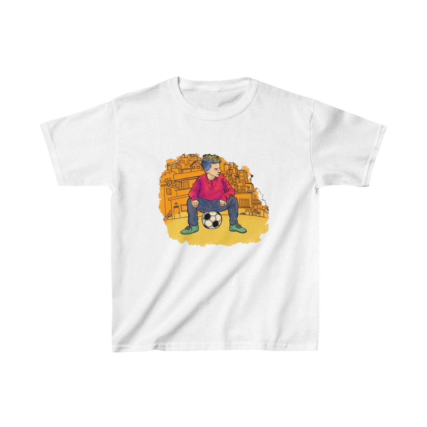 Football player team football season Kids Tee boys