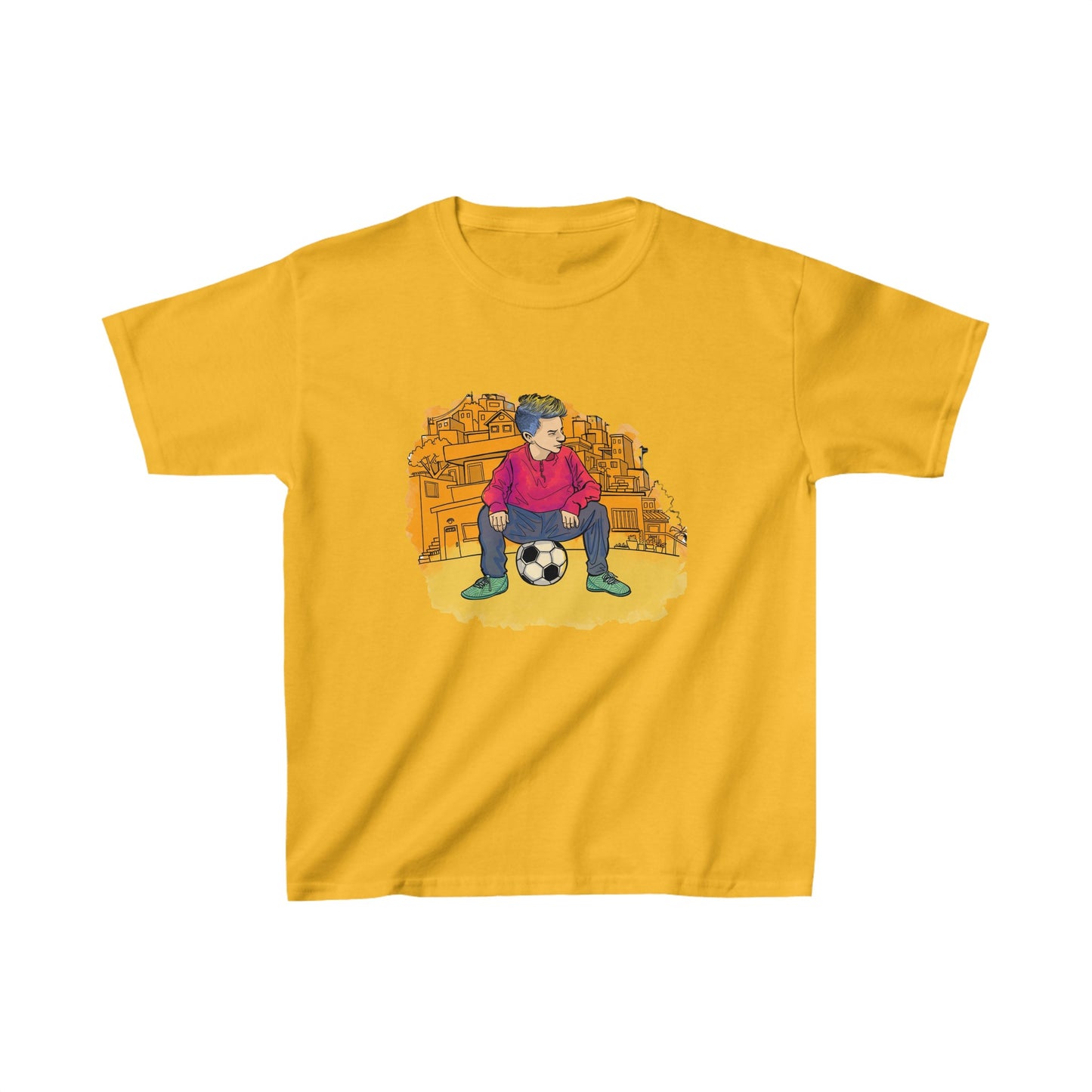 Football player team football season Kids Tee boys