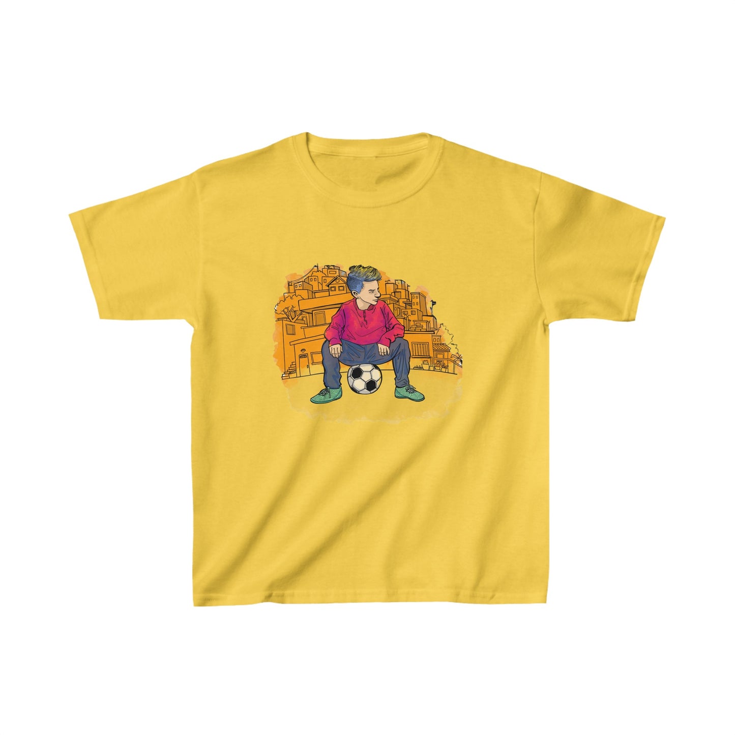 Football player team football season Kids Tee boys