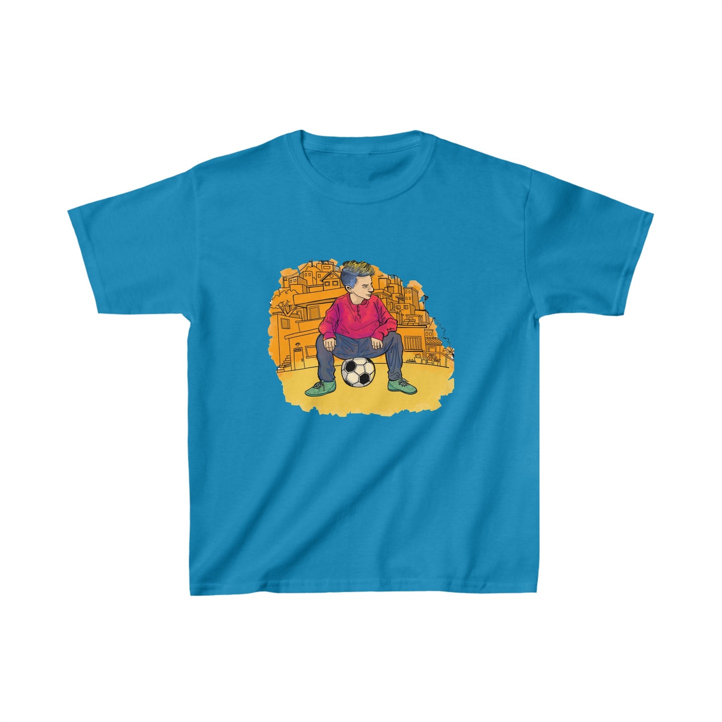 Football player team football season Kids Tee boys