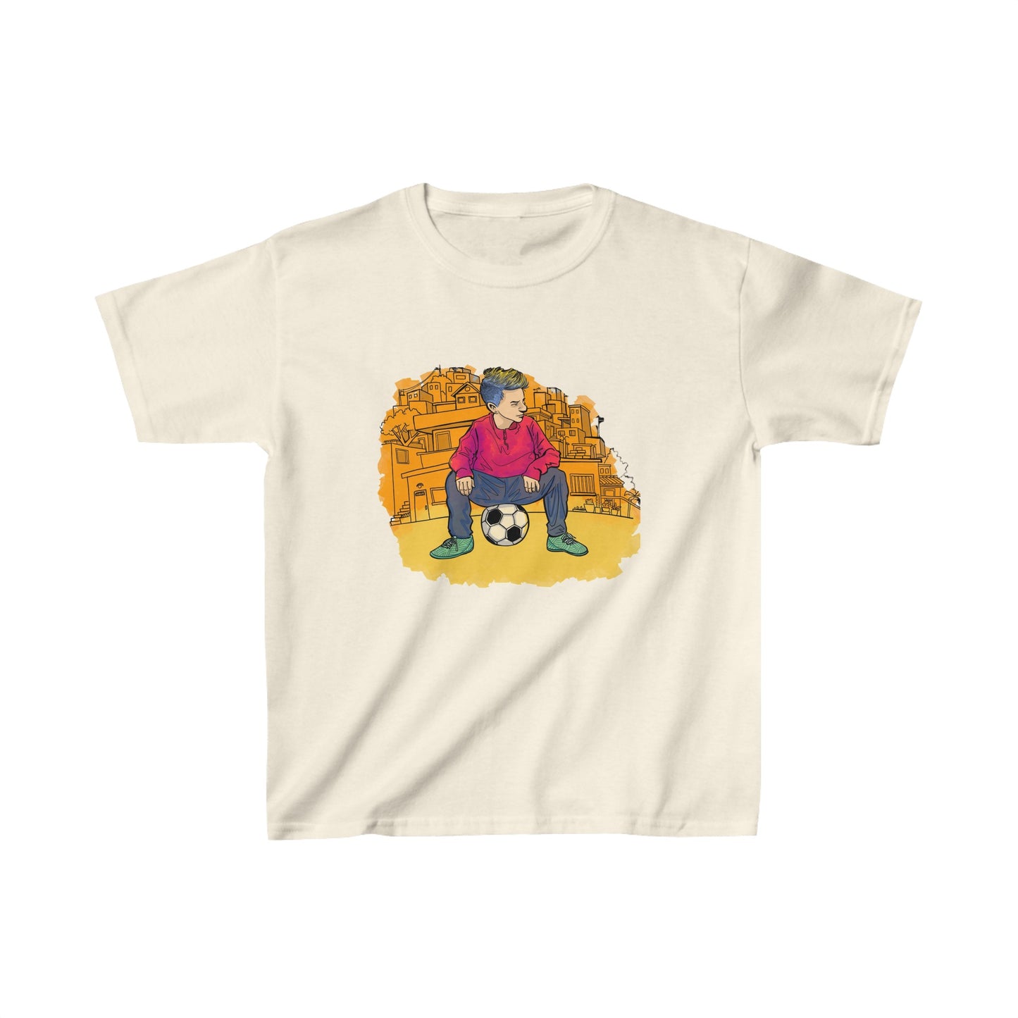 Football player team football season Kids Tee boys