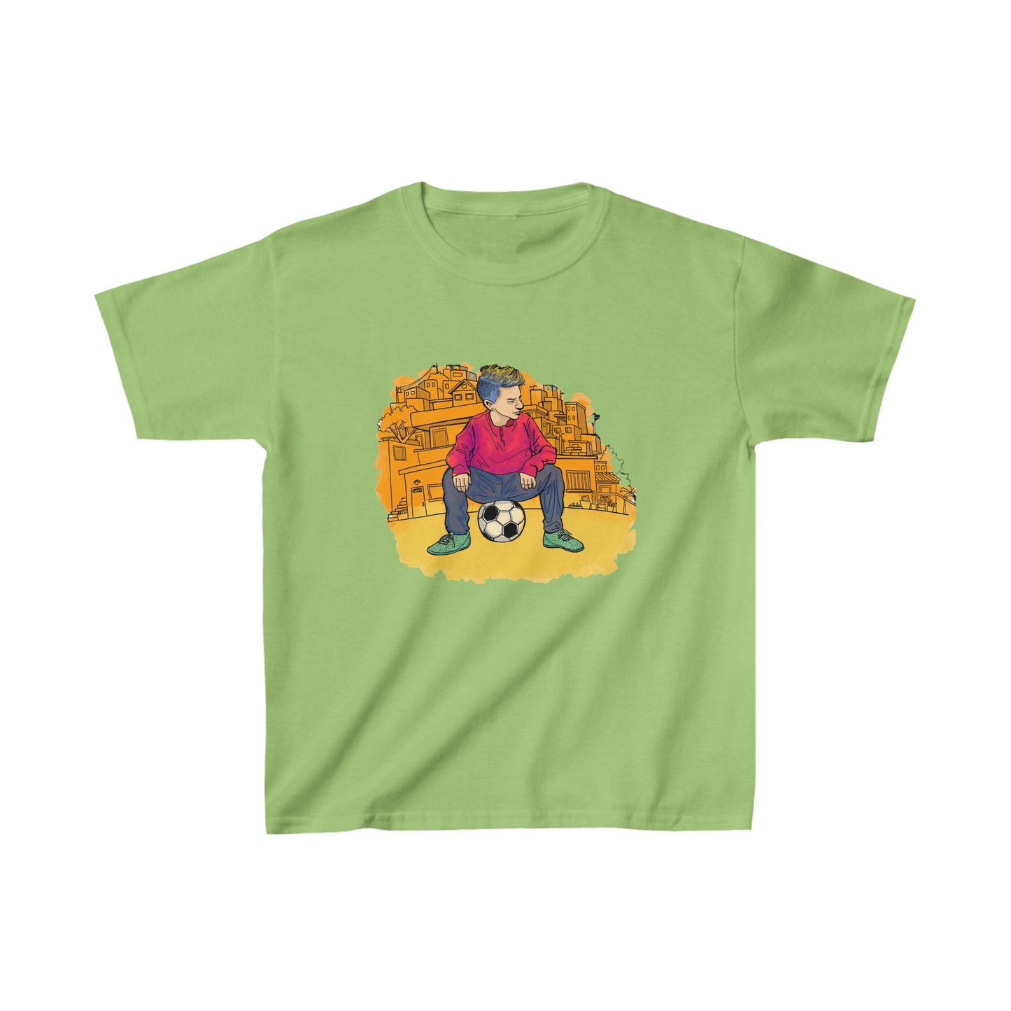 Football player team football season Kids Tee boys